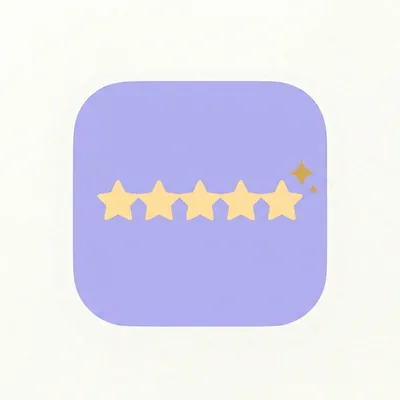 Five star review icon